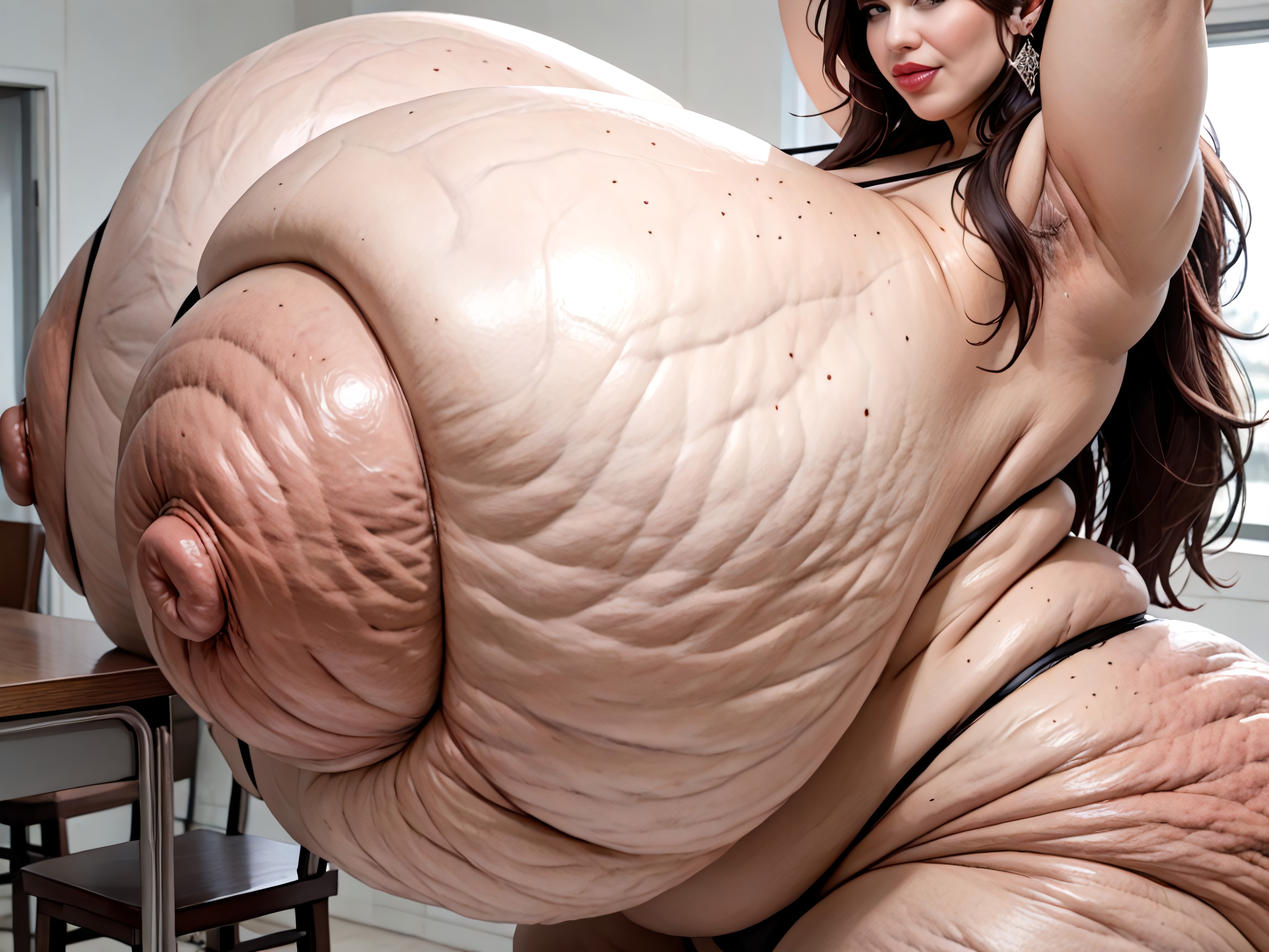 Darken Varicose Veins, Pecho Colosal, Bulging Varicose Tit Veins Porno BBW IA