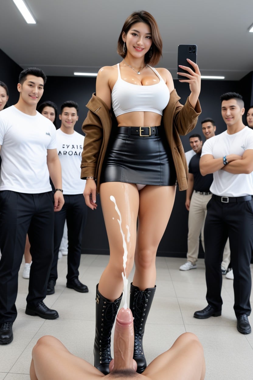 Oiled Cock, Cum On Boots, Thighjob AI國產黃片