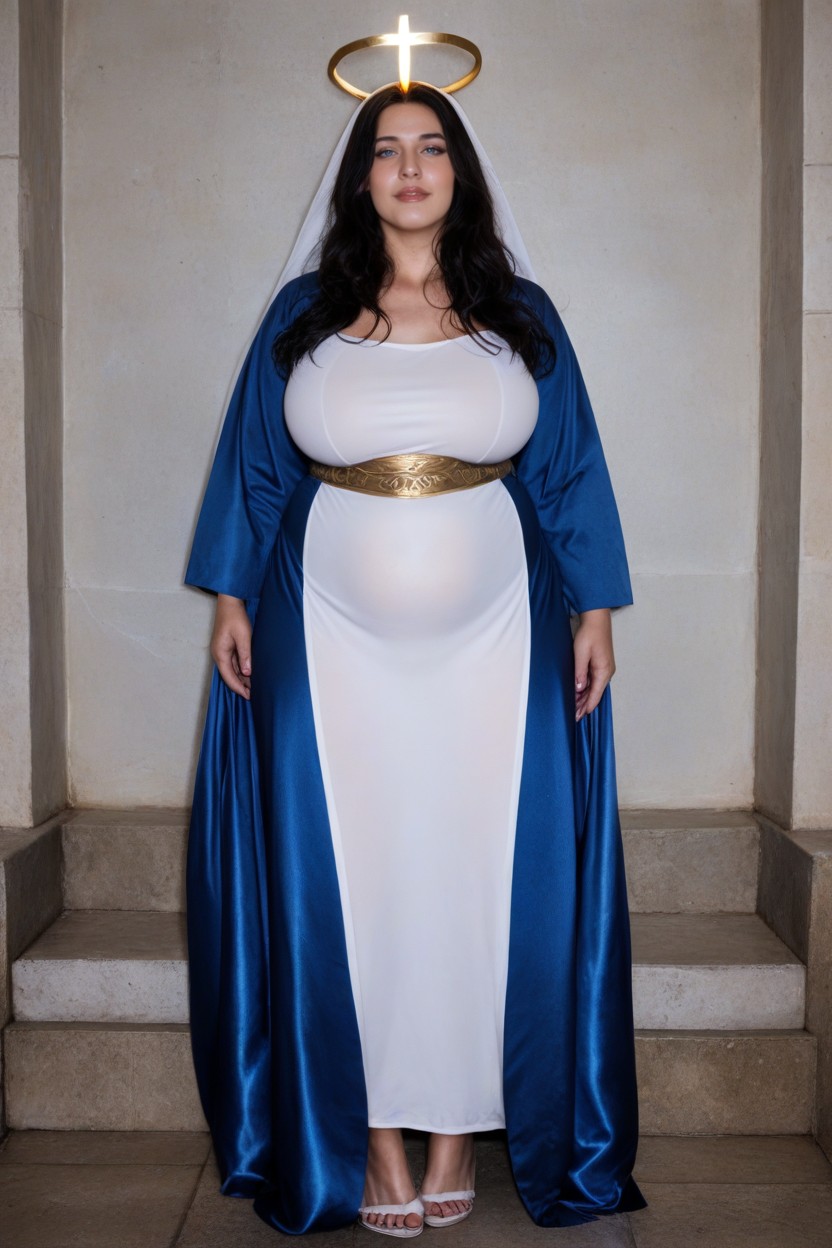 Long Sleeves Fully Clothed, Covered Clothed Belly Fat, Glowing AI Porn