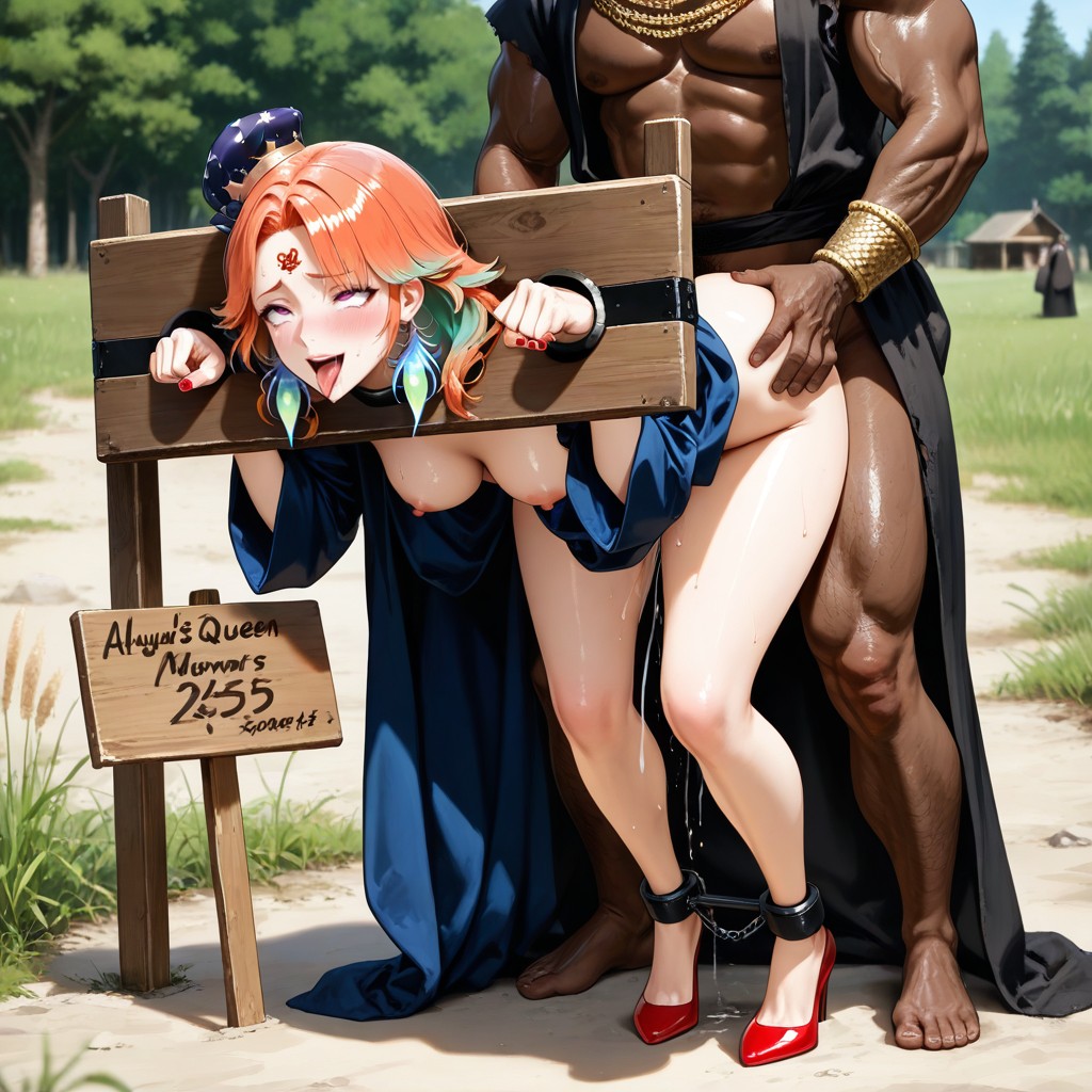 Medieval, Small Breasts, Outdoors Hentai AI Porn