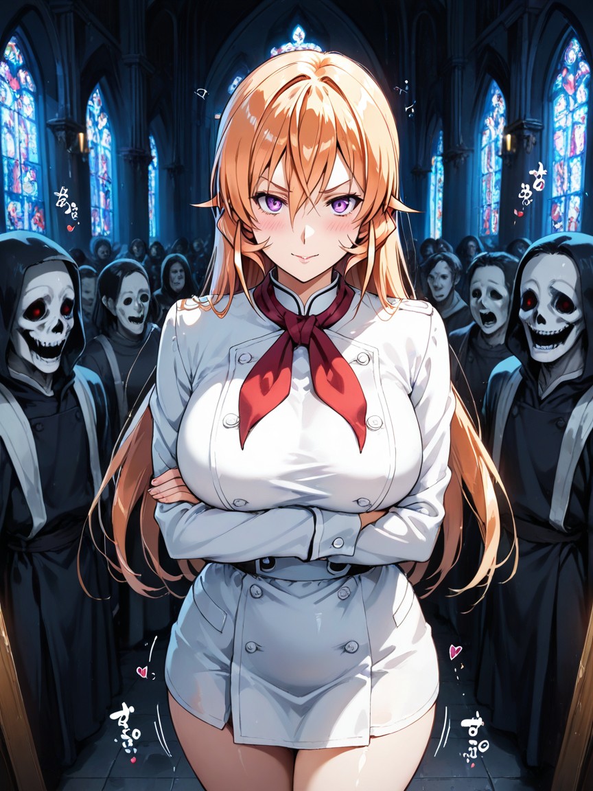 Standing, Noir, Shocked Hentai AI Porn