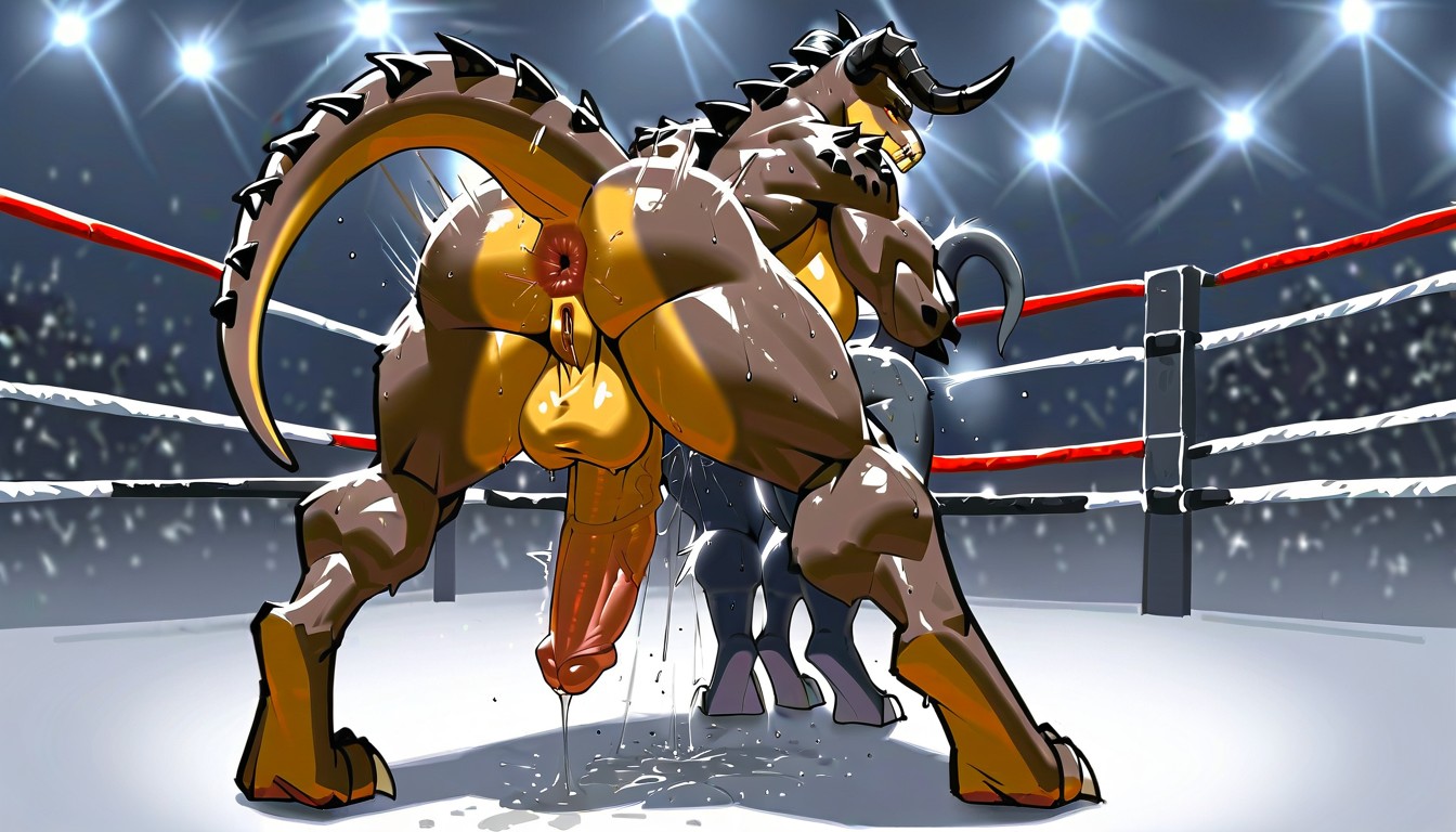Futa Behind, Scaly Skin, Futadom Porno IA Furry