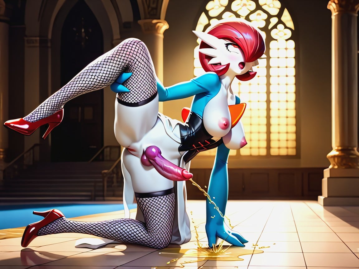 Detailed Hands, Exposed Breasts, High Definition Furry AI Porn