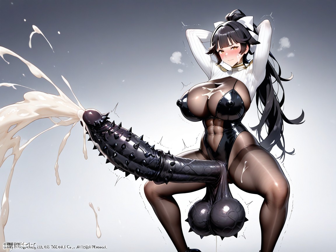 Erection Penis, Uncensored, Big Testicles Hentai AI Porn
