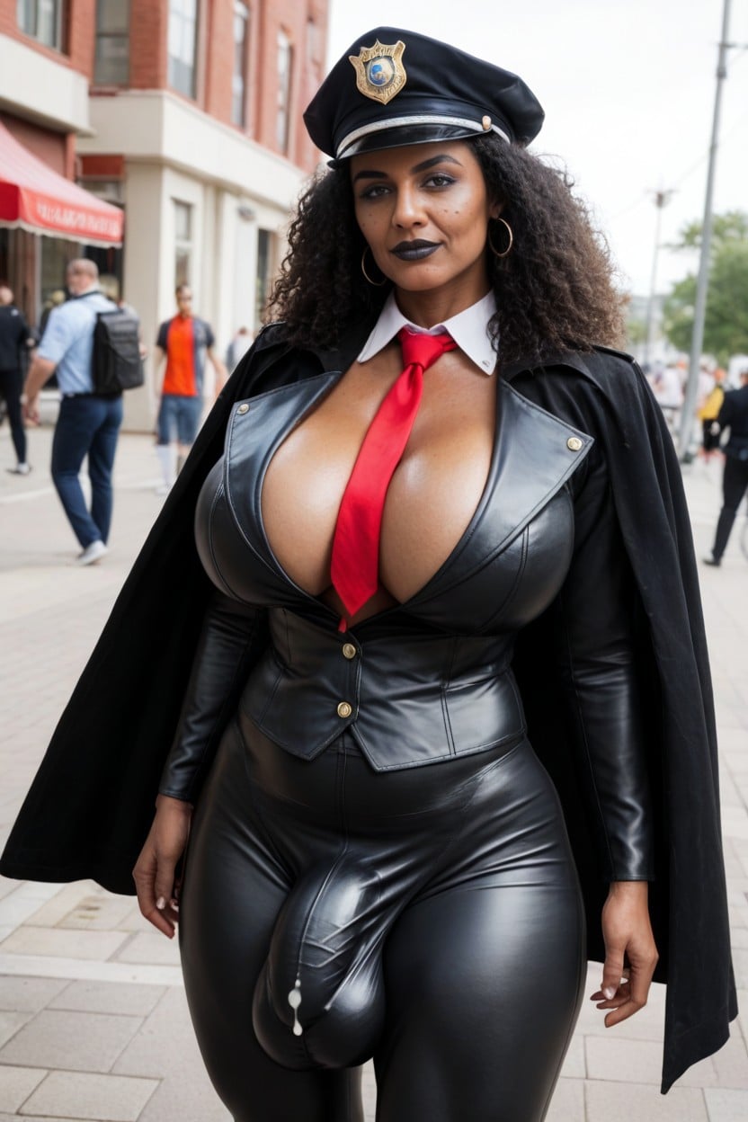 Office Pants, Navel Exposed, Indian Woman Futa Shemale AI Porn