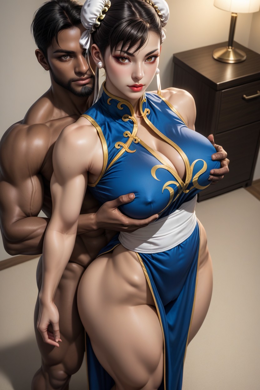 Visibles, Bubble Butt, Thick Thighs Hentai AI Porn