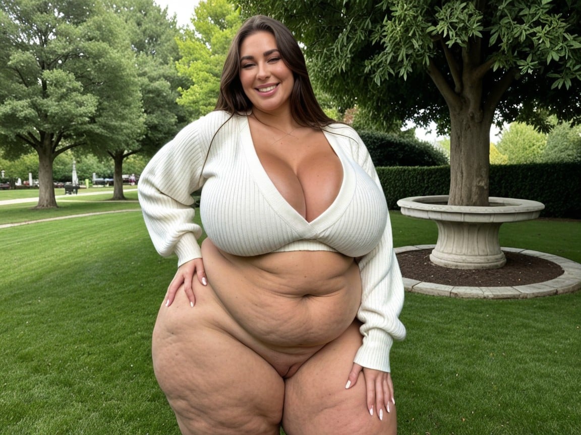 De Pie, Gigantic Butt, Very Muscular Thighs Porno BBW IA