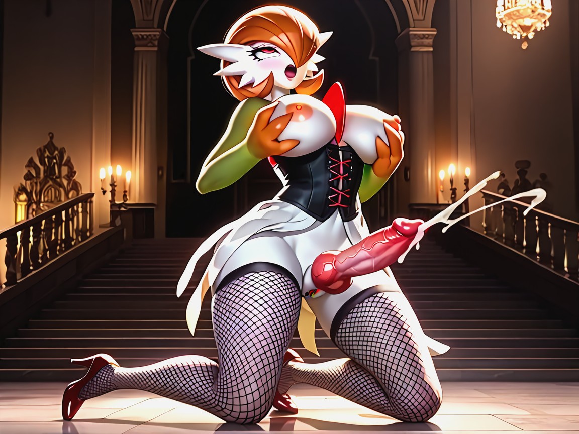 Normal Lighting, Palace, Cumming From Penis Furry AI Porn