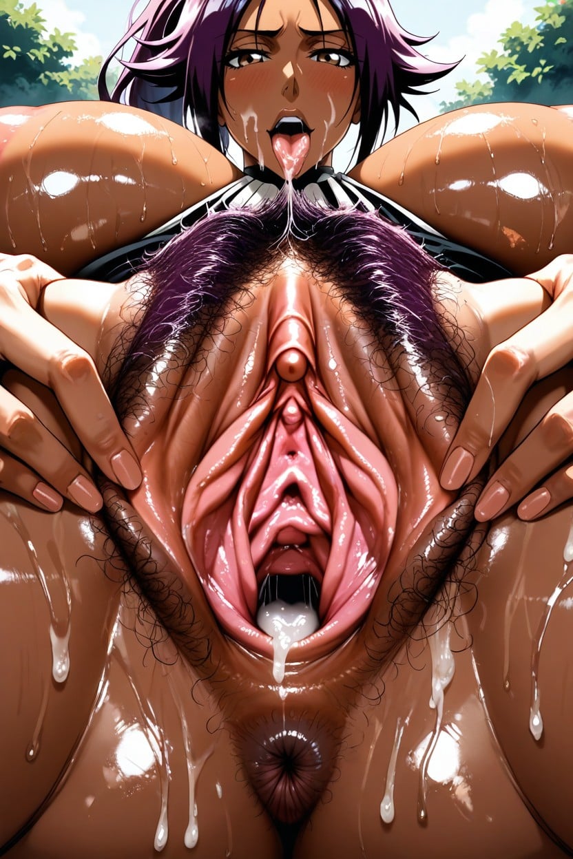 Dense Pubic Hair, 25+, Clitoris Hentai AI Porn