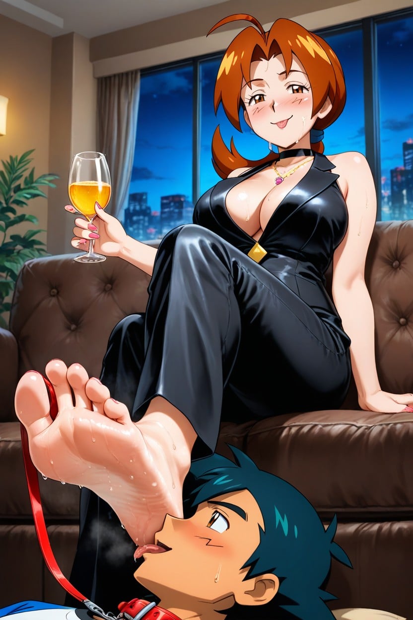 The Leash Was Attached To Ash Ketchum, Ash Ketchum Naked, 25+ Hentai AI Porn