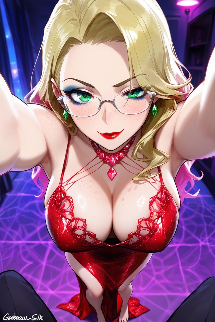 Vibrant Colors, Dramatic Volumetric Lighting, Long Legs Hentai AI Porn