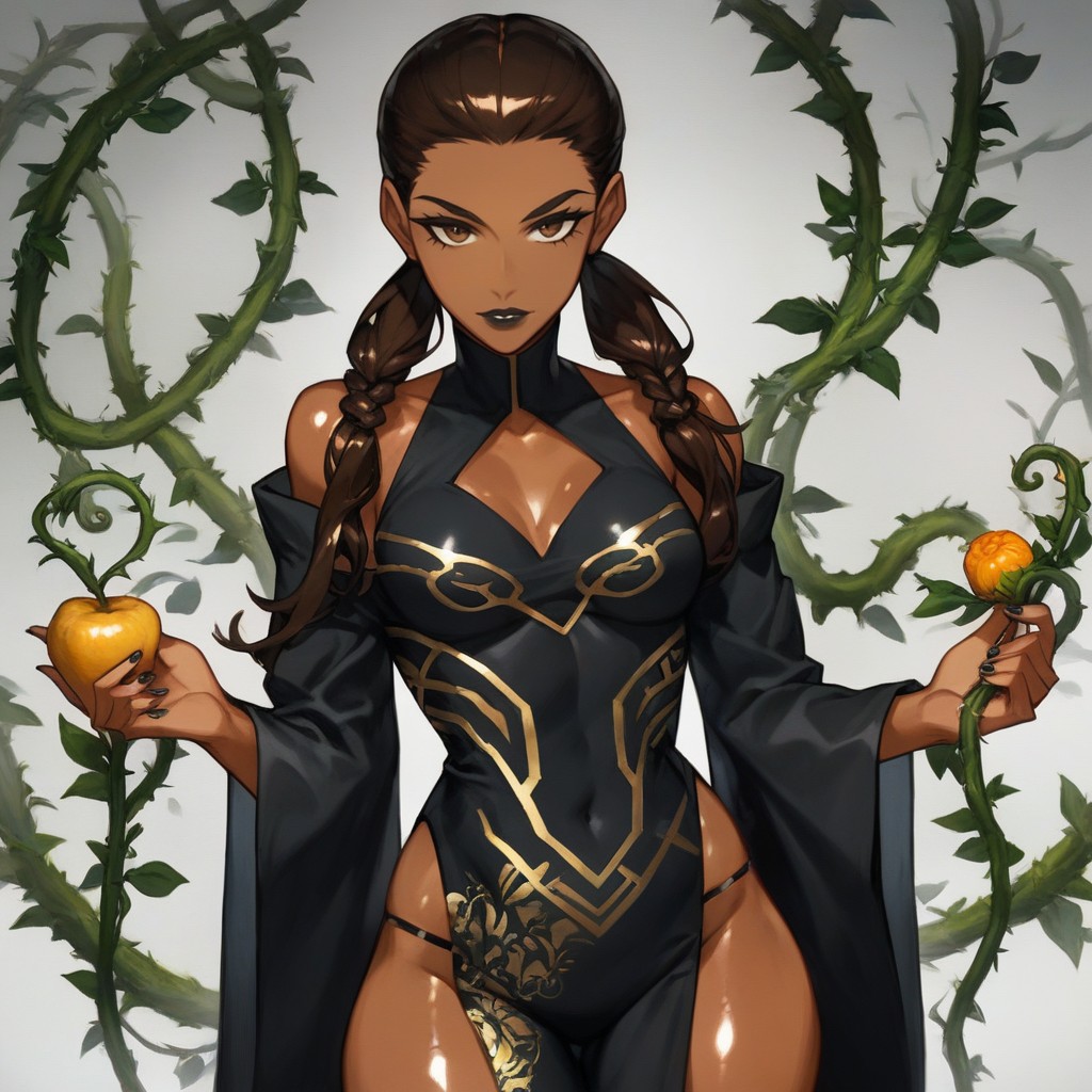 Ultra Detailed, Mischievous Pretty Face, Brown Eyes AI Porn