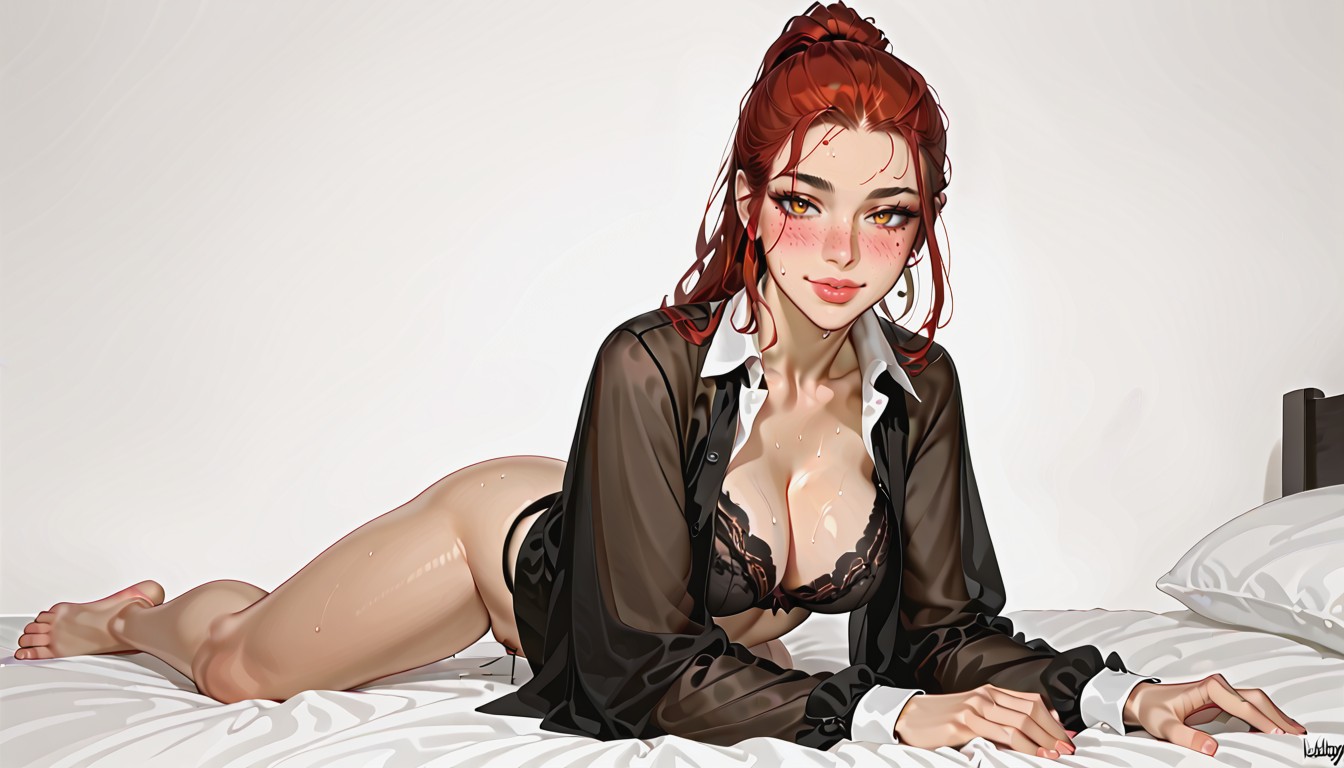 Steamy, Heat Coming From Body, Hyper Protuded Pussy AI Porn