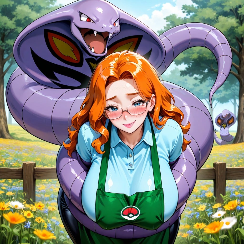 Ginger Hair, Ass Bigger Than Torso, Bending Over Hentai AI Porn