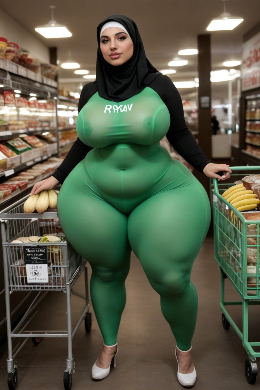 Hips Wider Than Shoulders Massive Hips, Hyper Realistic, Waist Porno IA