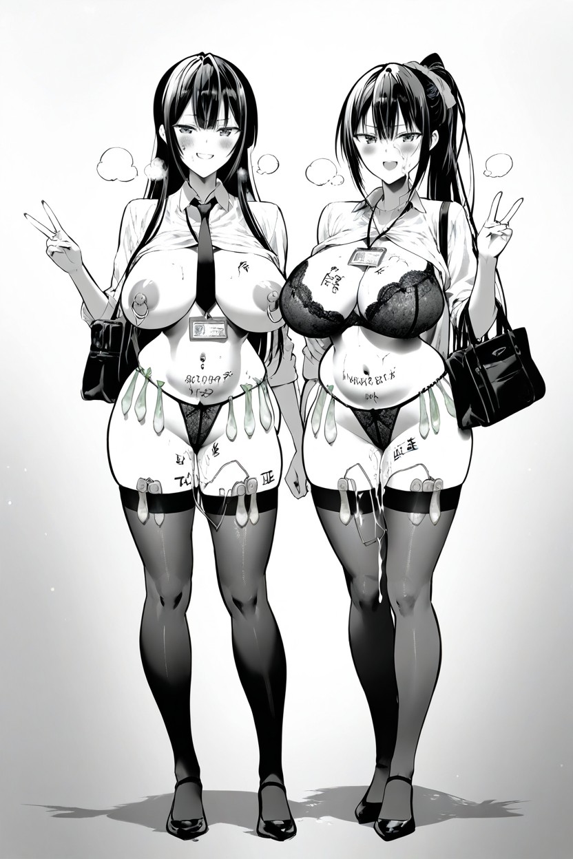 Belly Chain, Perfect Anatomy Of Hands And Feet, Anatomically Accurate Hentai AI Porn