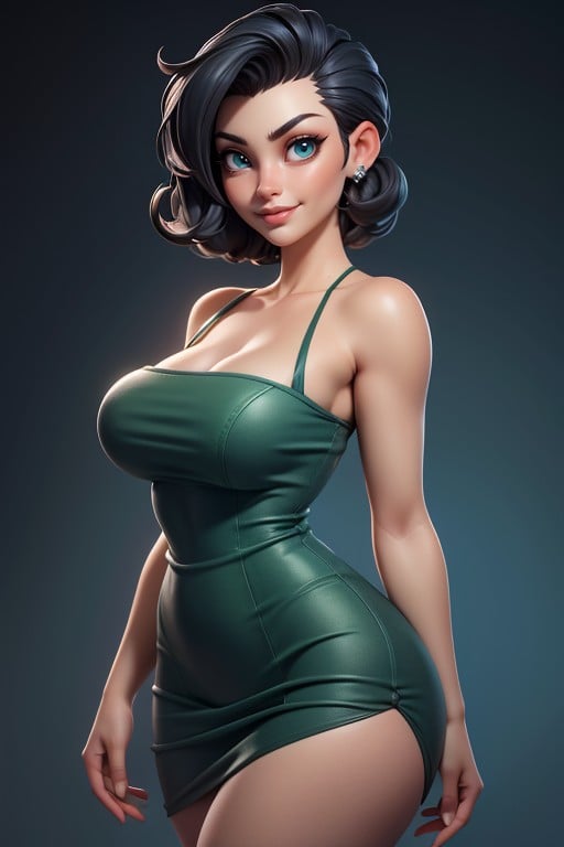 Tall Curvy And Thick With Perfect Proportions, Thick, Tall Thick And Curvy Perfect Body Hentai AI Porn