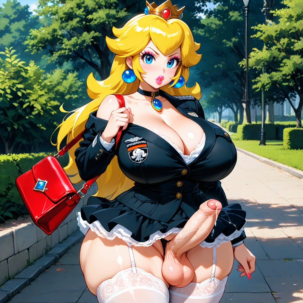 Exaggerated Ultra Waist, Tutu, Serious Hentai AI Porn
