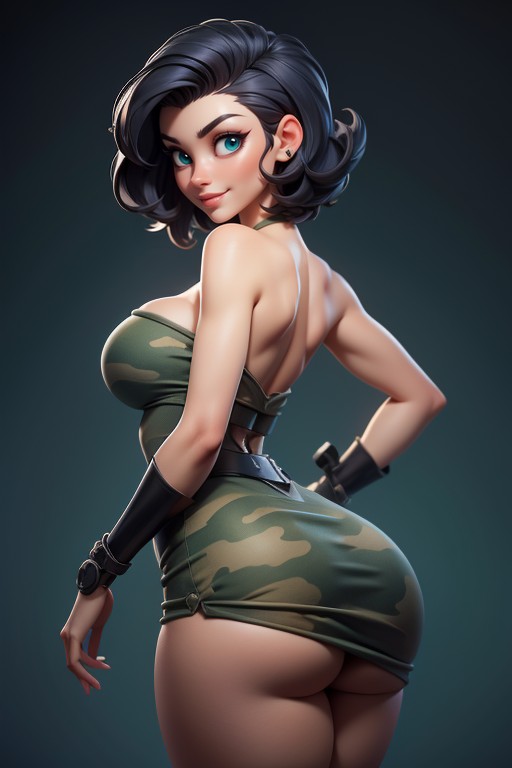 Head Bald On The Sides, 25+, Massive Ass Hentai AI Porn
