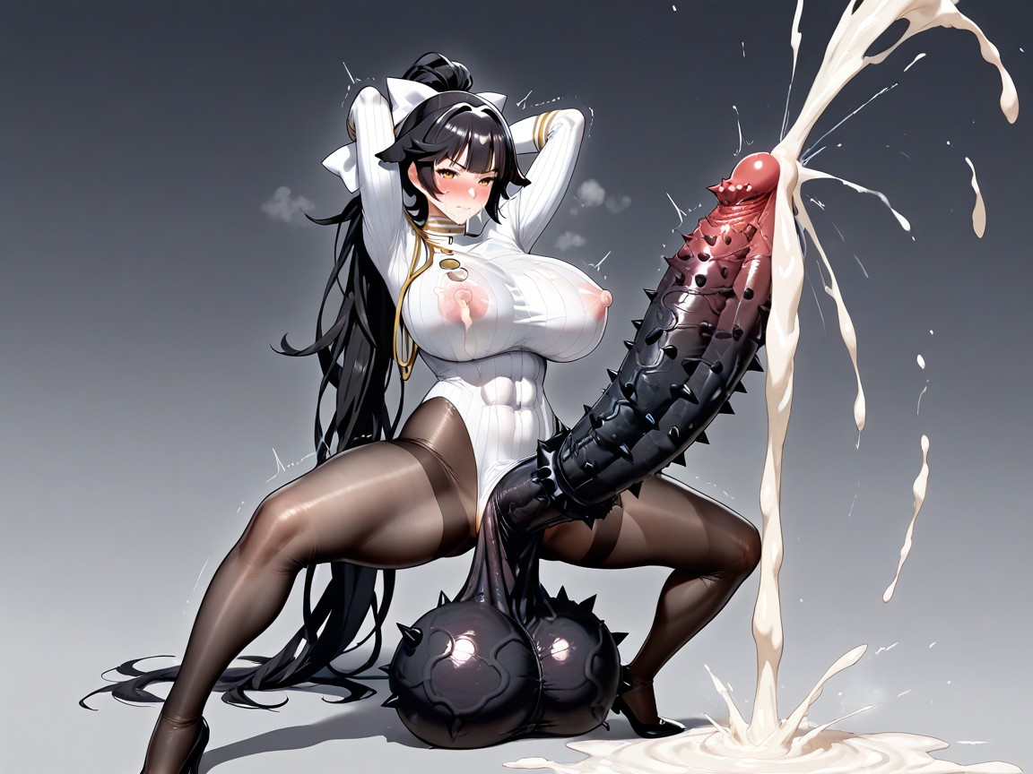 Detailed Face, Huge Balls, Embarrassed Hentai AI Porn