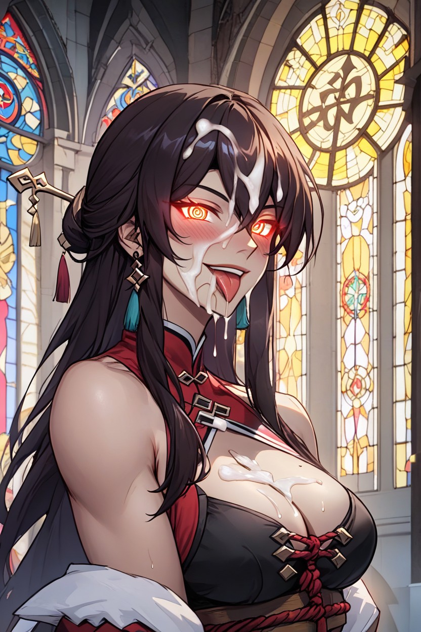 Messy Cum, Anal Sex, Church AI Porn