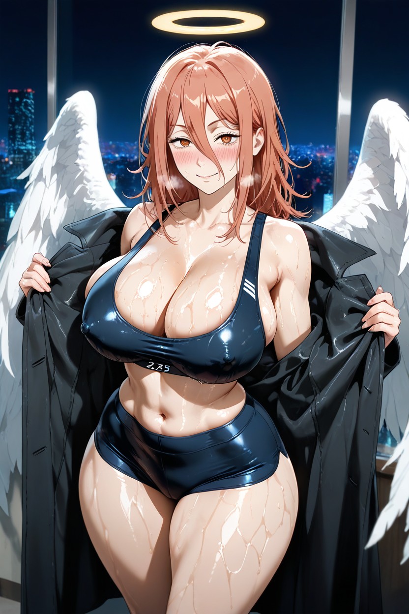 Extremely Wide Hips, Heavy Breathing, Thick Body Hentai AI Porn