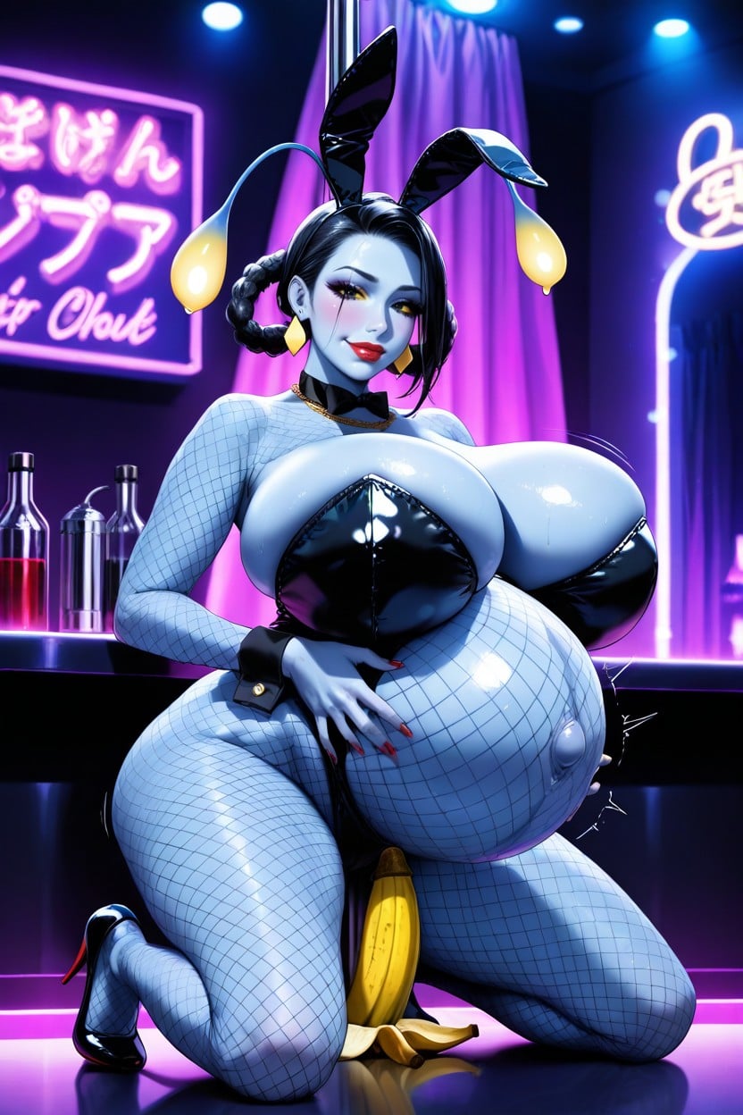 Boobsjob, Long Legs, Breast Expansion AI Porn