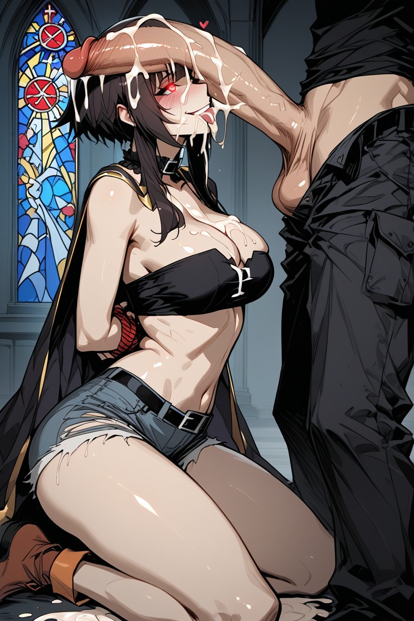 Massive Dick, Rounded Ass, 2 People Hentai AI Porn