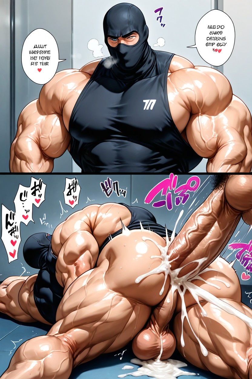 Sleeveless T-shirt, Anal Sex, Sex Comic AI Gay Porn