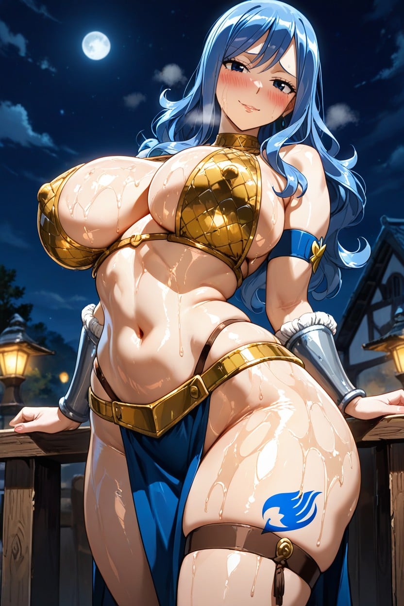Arched Back, Wide Hips, Oiled Skin Hentai AI Porn