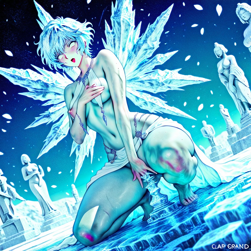 Retroscopic View, Japanese Breast Belt, Frozen Garden AI Porn