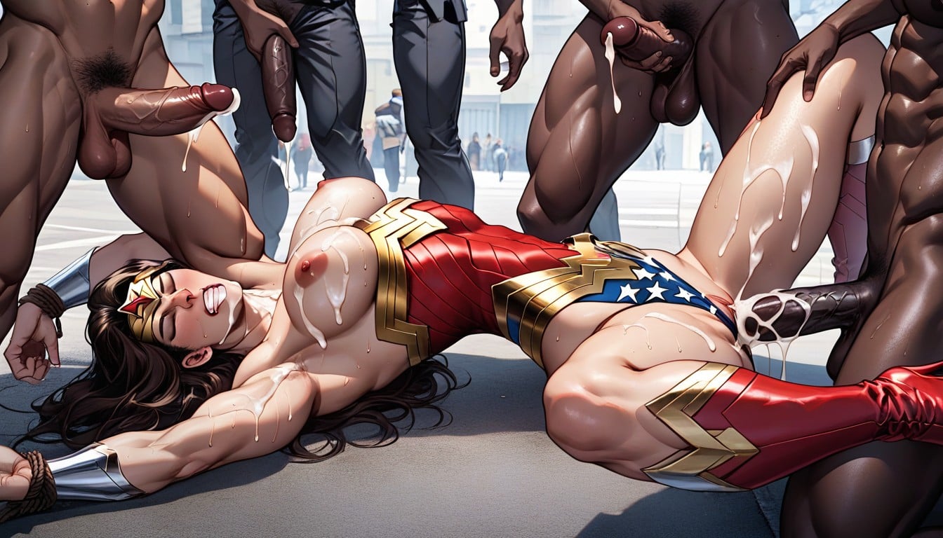 Tiara, Interracial, Large Breast AI Porn