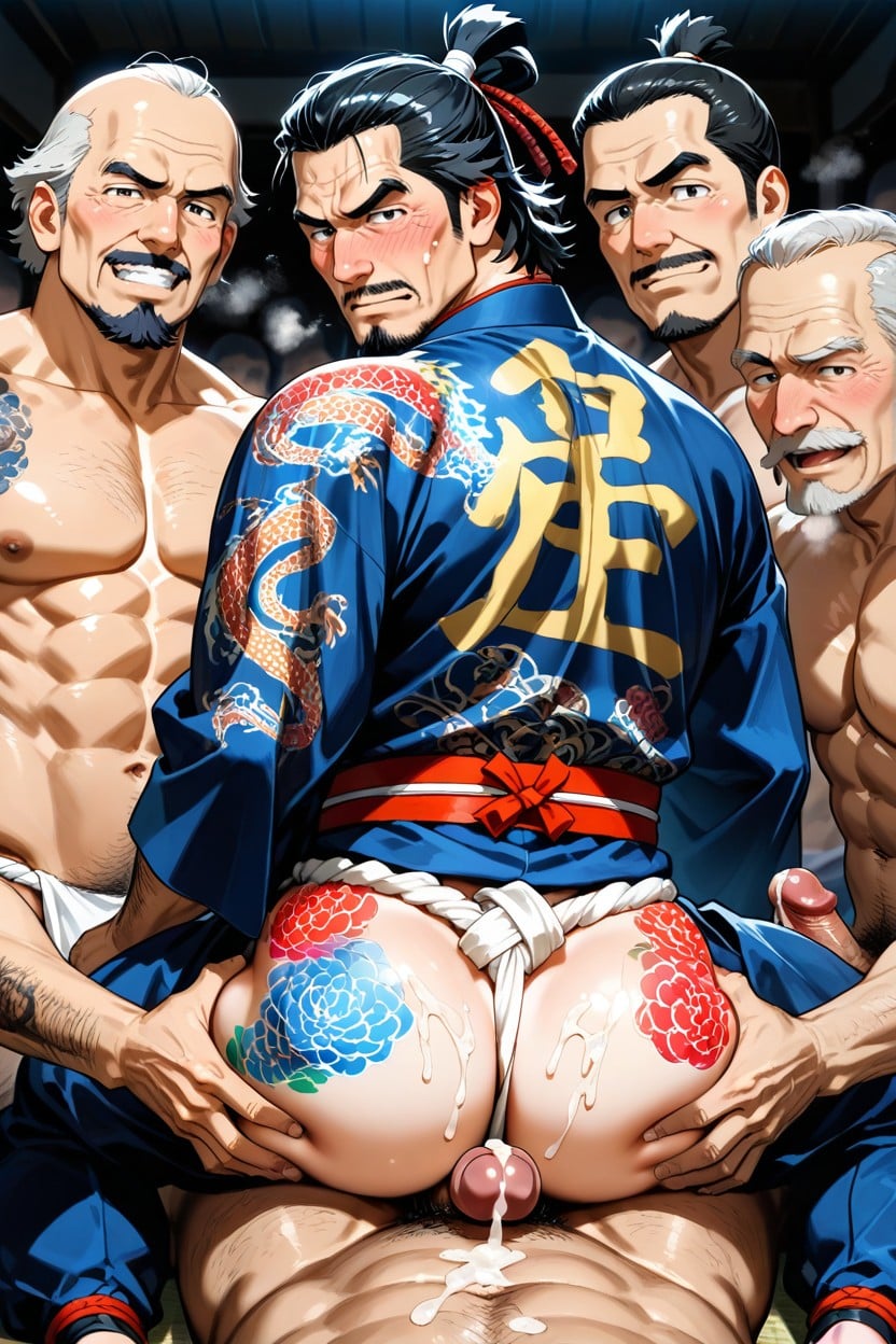 Groping Crotch, Fondling Crotch, Cumshot Porno IA Gay