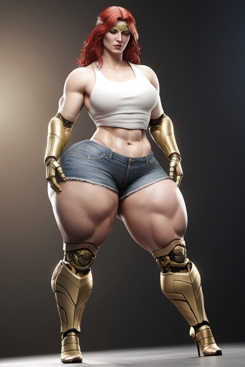 25+, Full Body, Ass Bigger Than Torso AI Porn