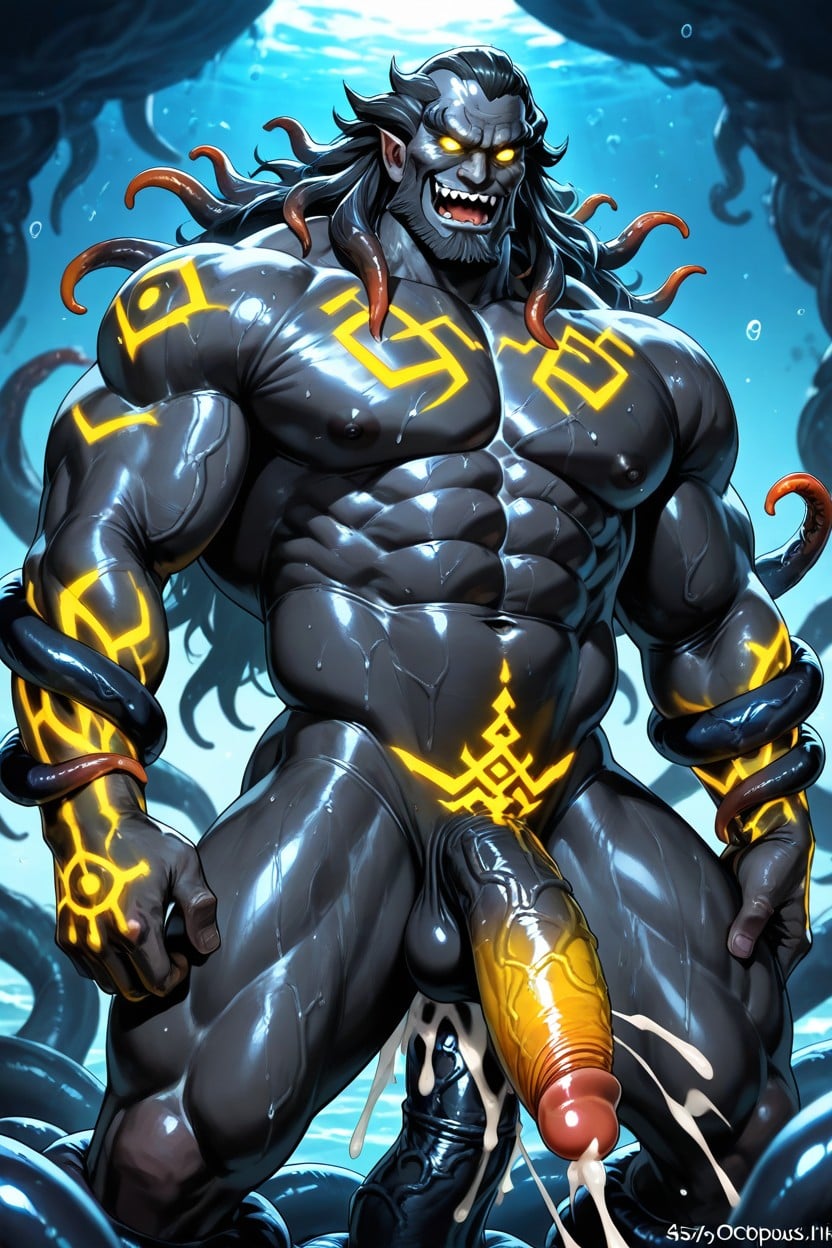 Anal Penetration, Monster Has Giant Penis, Handsome Porno IA Gay