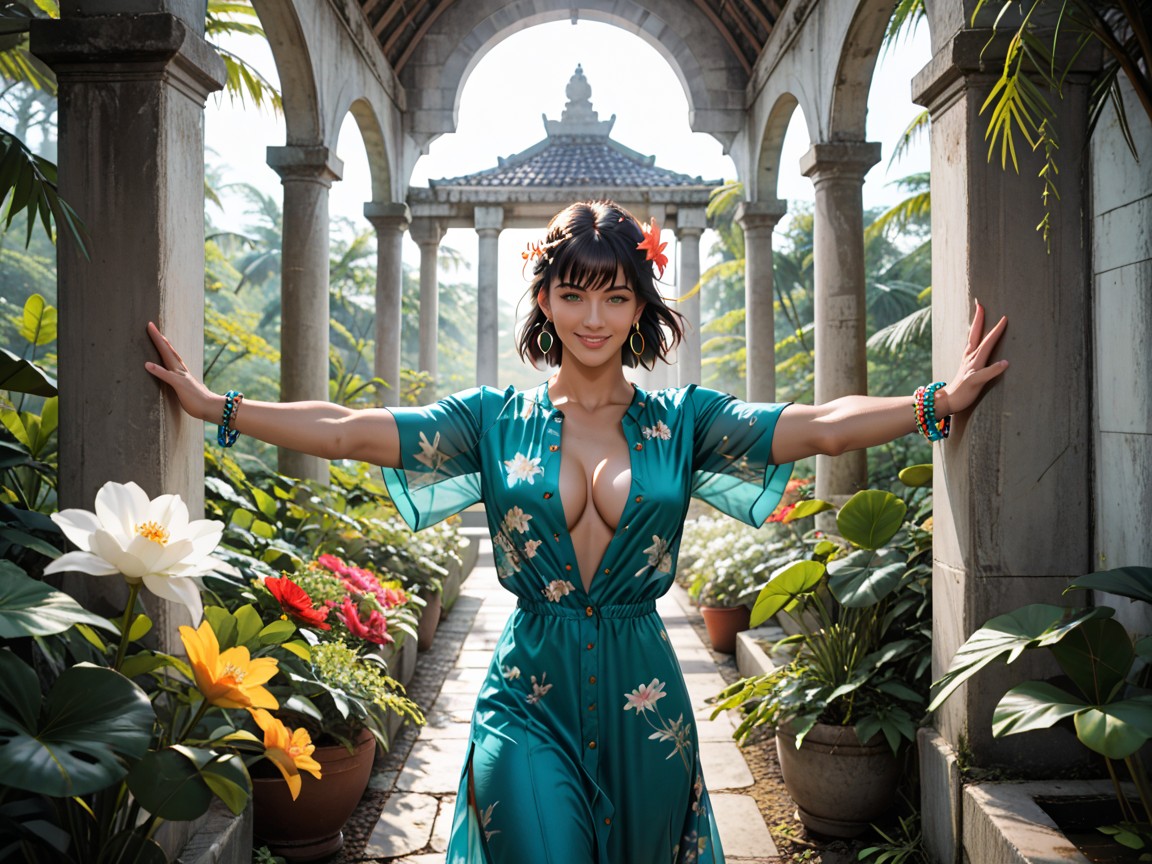 Dawn, Meadow, Dance AI Porn