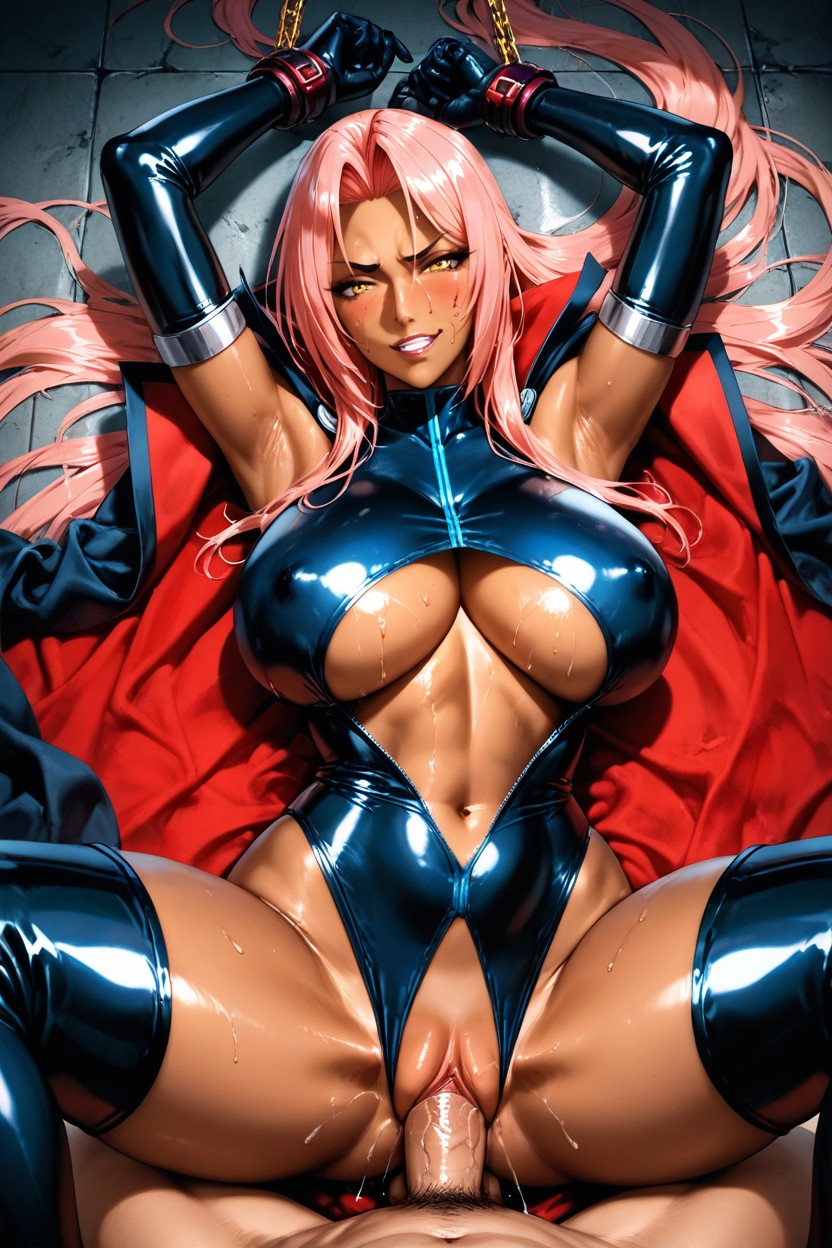 Highleg Panties, Beautiful Sexy Woman, Bodysuit A Form-fitting Hentai AI Porn