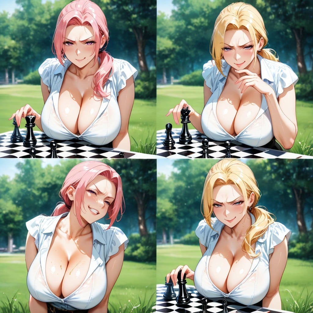 Amazing Quality, Grass, Multiple Views Hentai AI Porn
