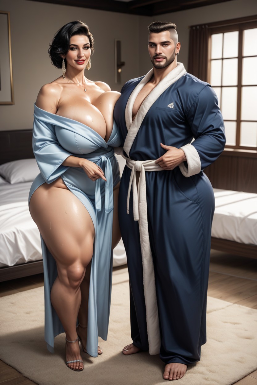 Thicc, Sweat A Lot, Wide Hips AI Porn