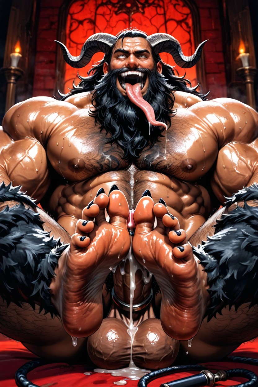 Legs Up, Feet Close Up, Heavy Oversized Balls Porno IA Gay