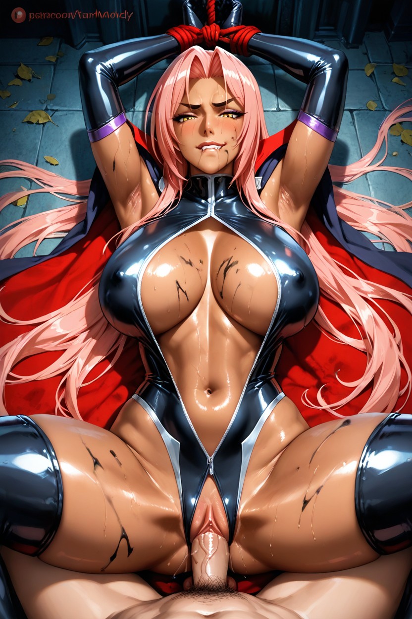 Perfect Body, Thigh Boots, High Collar Hentai AI Porn