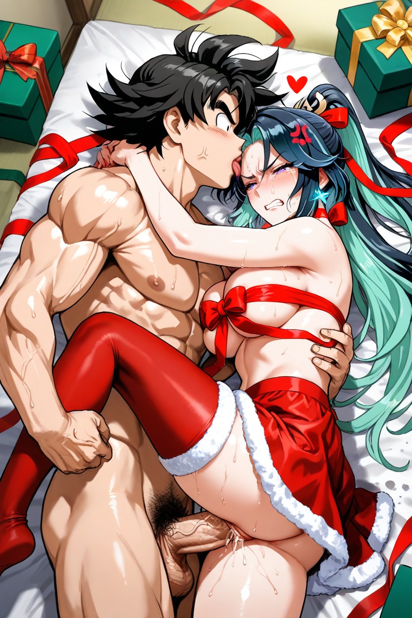 Looser Hair, Skeptical, Goku Fucking Genshin Impact Xianyun Hentai AI Porn