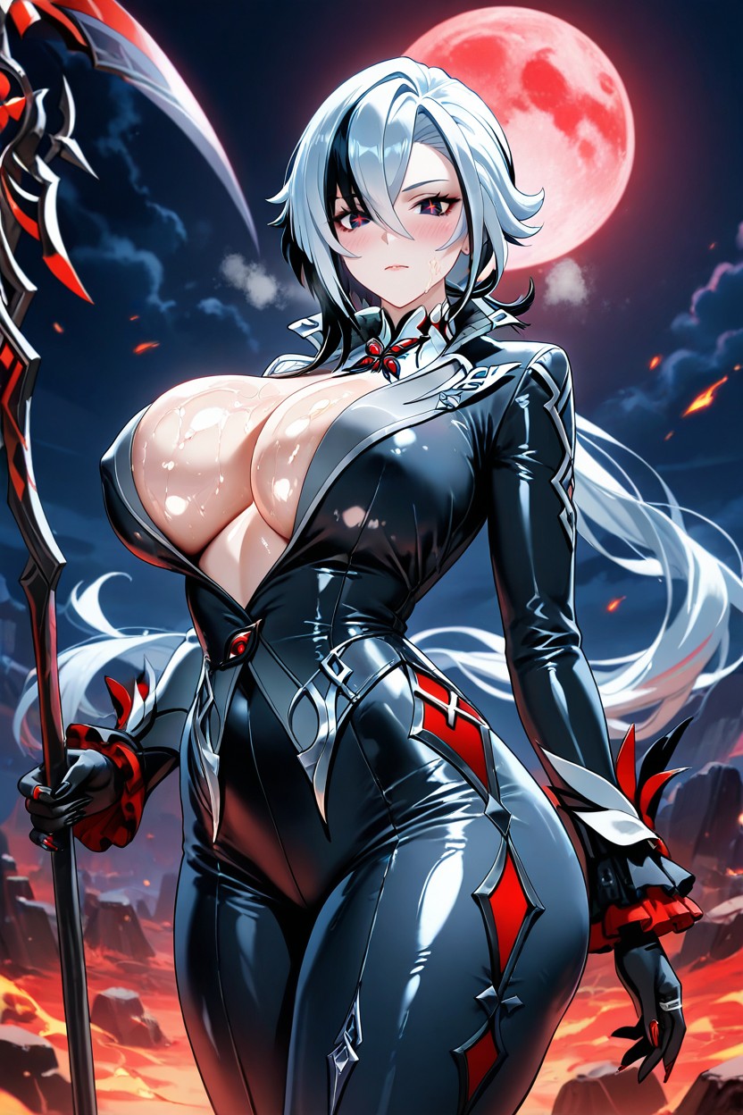 Snatched Waist, Wide Hips, Large Breast Hentai AI Porn