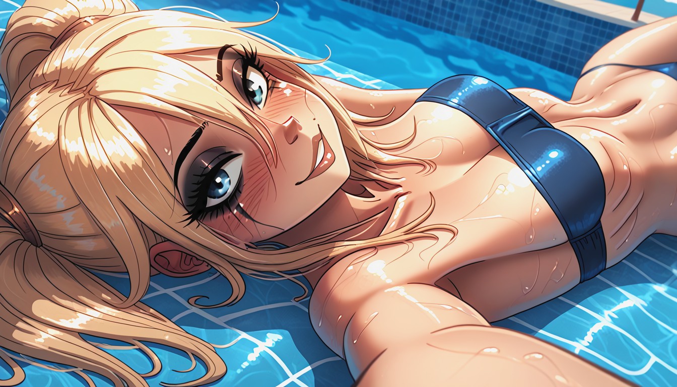 Blonde Hair, Tall, Body AI Porn
