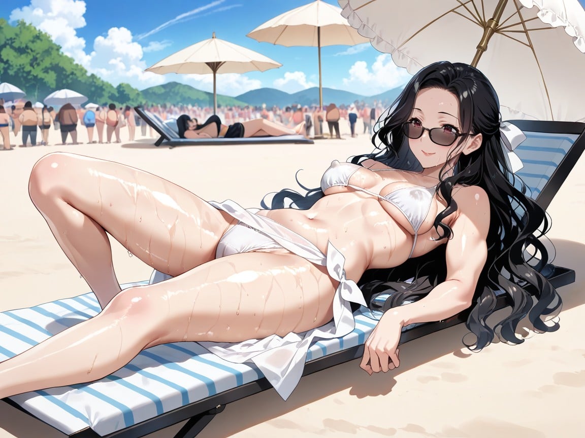 Midday, 25+, Oiled Skin Hentai AI Porn