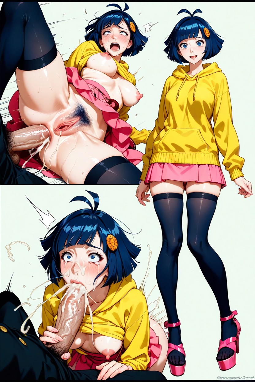 All Faces Are Masterfully Refined, Insanely Tall, Motion Lines Hentai AI Porn