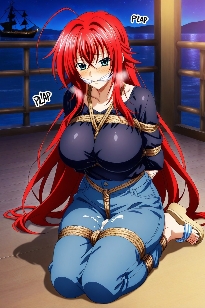 Waist, Ship, Massive Breasts Hentai AI Porn
