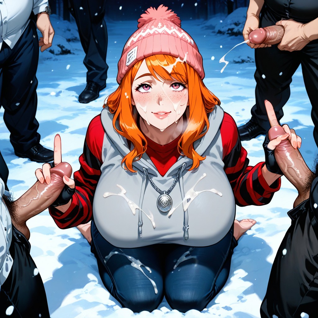 Ashley Until Dawn, Accurate Clothing, Ginger Hentai AI Porn