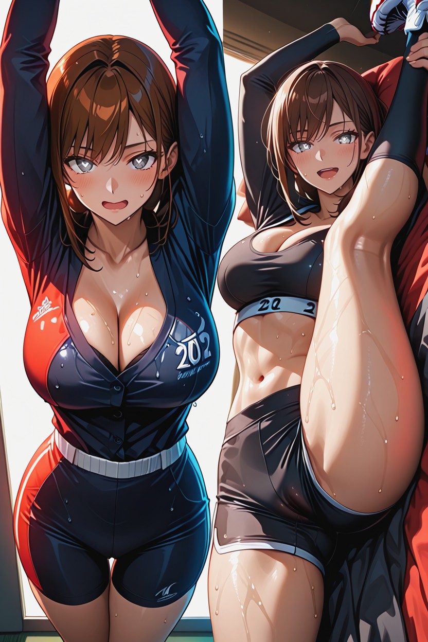 Arms Up, Noon, Heart Eyes AI Porn