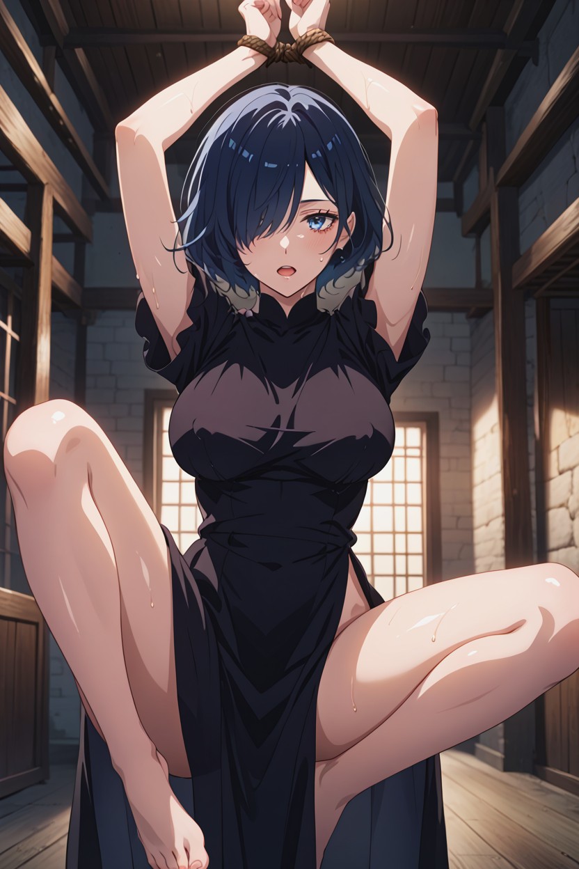 Mazmorra, Woman, Perfect Body Hentai IA